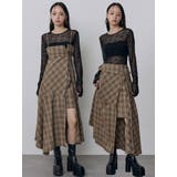 ベージュ | 2WAYスリットキャミワンピース | MURUA