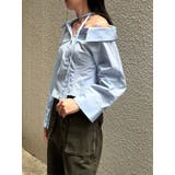 マルチウェイオフショルストリングシャツ | MURUA | 詳細画像19