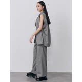 タックワイドパンツ【セットアップ着用可】 | MURUA | 詳細画像5