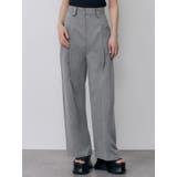 グレー | タックワイドパンツ【セットアップ着用可】 | MURUA
