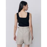 サイドベルトショートパンツ【セットアップ着用可】 | MURUA | 詳細画像19