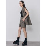 サイドベルトショートパンツ【セットアップ着用可】 | MURUA | 詳細画像9