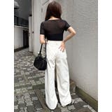 ベーシックバレルレッグパンツ | MURUA | 詳細画像48 