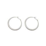 シルバー | リングフープピアス | MURUA