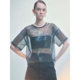 【LIA KIMURA×MURUA】シアーTシャツ | MURUA | 詳細画像3 