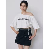 ワンショルロゴワイドTシャツ | MURUA | 詳細画像12 