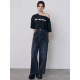 ワンショルロゴワイドTシャツ | MURUA | 詳細画像9 