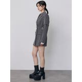 スリーブアタッチメントジャケットミニワンピース | MURUA | 詳細画像26