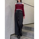 ZIPワイドパンツ | MURUA | 詳細画像5
