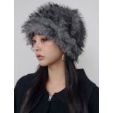 グレー | フェイクファーキャップ | MURUA
