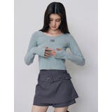 テレコブラッシュトップス | MURUA | 詳細画像10 