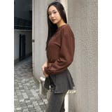 パッチワークロゴスウェットトップス | MURUA | 詳細画像32 