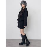 ビッグカラーニットブルゾン | MURUA | 詳細画像9 