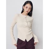 ラップツイストリブニット | MURUA | 詳細画像21