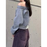 オフショルスウェットトップス | MURUA | 詳細画像17 
