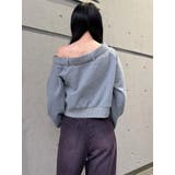 オフショルスウェットトップス | MURUA | 詳細画像18 