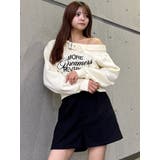 オフショルスウェットトップス | MURUA | 詳細画像21 