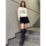 オフショルスウェットトップス | MURUA | 詳細画像25 