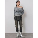 オフショルスウェットトップス | MURUA | 詳細画像6 