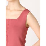 【sw】ボタン付タンクニットトップス | dazzlin | 詳細画像11