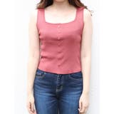 【sw】ボタン付タンクニットトップス | dazzlin | 詳細画像4