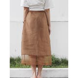 シースルーポケットセミフレアスカート | dazzlin | 詳細画像11