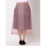 シースルーポケットセミフレアスカート | dazzlin | 詳細画像14