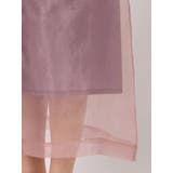 シースルーポケットセミフレアスカート | dazzlin | 詳細画像18