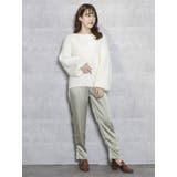 サテンストレートボタンパンツ | dazzlin | 詳細画像10 