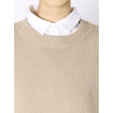 サイドオープンニットベスト | dazzlin | 詳細画像10