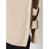 サイドオープンニットベスト | dazzlin | 詳細画像12