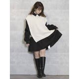 サイドオープンニットベスト | dazzlin | 詳細画像3