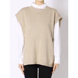 サイドオープンニットベスト | dazzlin | 詳細画像7