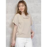 ベージュ | MYPLACE Tシャツ | dazzlin