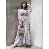 Chameleon Flower Vネックワンピース 品番 Mksw Dazzlin ダズリン のレディースファッション通販 毎日送料無料 Shoplist ショップリスト