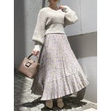 ポップコーンショートニットトップス | dazzlin | 詳細画像12