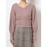 ポップコーンショートニットトップス | dazzlin | 詳細画像18