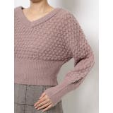 ポップコーンショートニットトップス | dazzlin | 詳細画像22