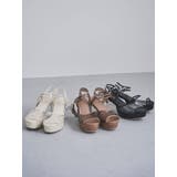 パイピングクリアサンダル | dazzlin | 詳細画像4