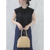 ブラック | ウエストリブニットトップス | dazzlin