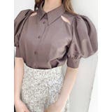 カットアウトデザインブラウス | dazzlin | 詳細画像19