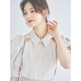 カットアウトデザインブラウス | dazzlin | 詳細画像3