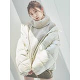 【吉田朱里コラボ】2wayボリューム中綿ブルソン | dazzlin | 詳細画像3