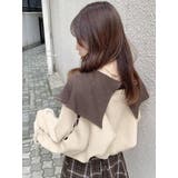 ベージュ | レースアッブ長袖ショートボレロⅡ | dazzlin