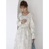 flower bouquetワンピース | dazzlin | 詳細画像19