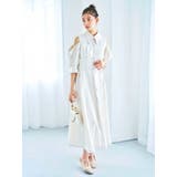 オープンショルダーデニムステッチワンピース | dazzlin | 詳細画像22