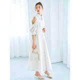 オープンショルダーデニムステッチワンピース | dazzlin | 詳細画像23