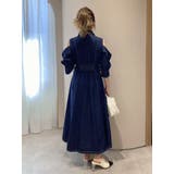 オープンショルダーデニムステッチワンピース | dazzlin | 詳細画像34