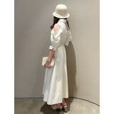 オープンショルダーデニムステッチワンピース | dazzlin | 詳細画像41