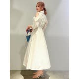 オープンショルダーデニムステッチワンピース | dazzlin | 詳細画像43